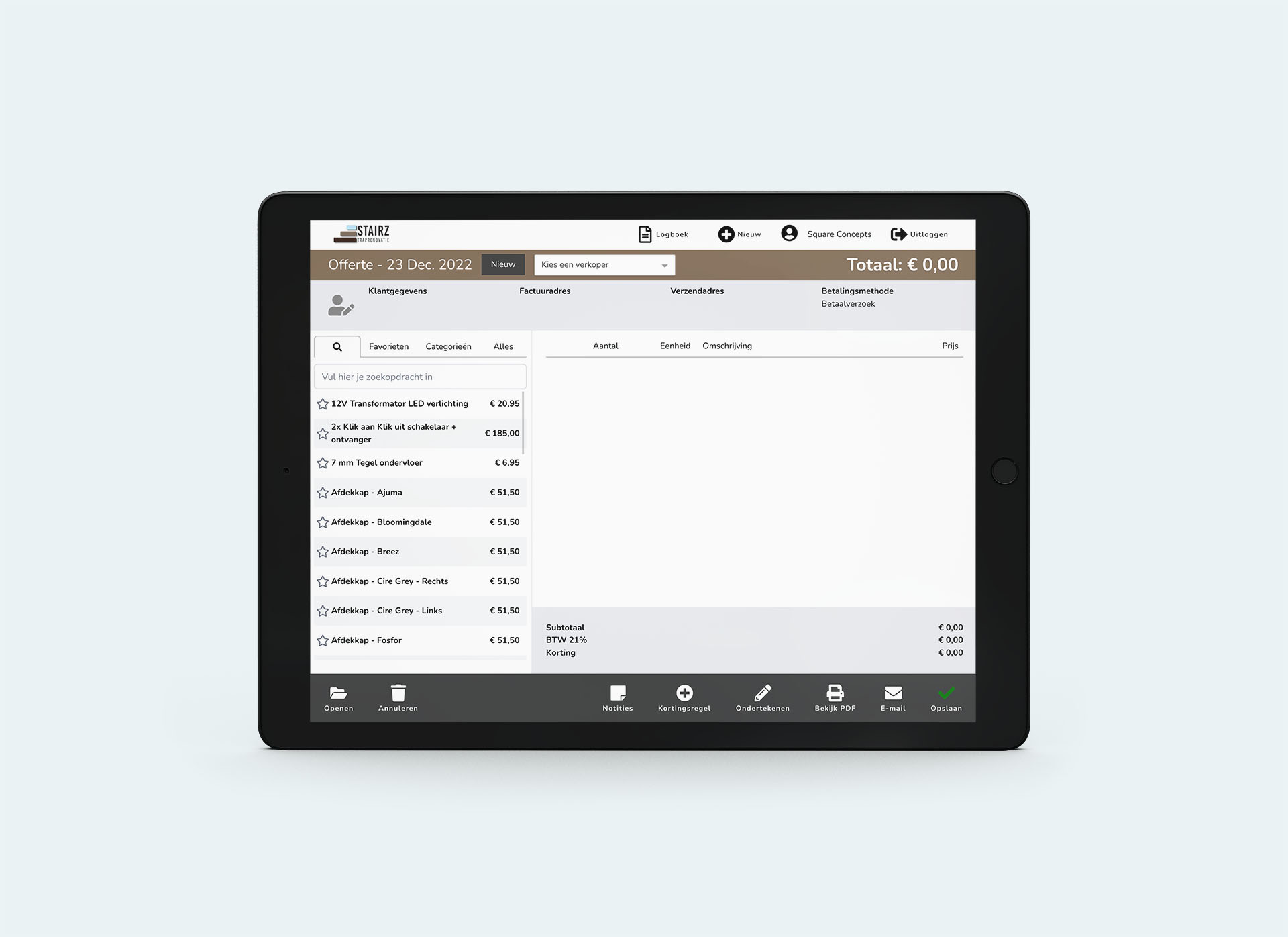 Webapplicatie bouwen